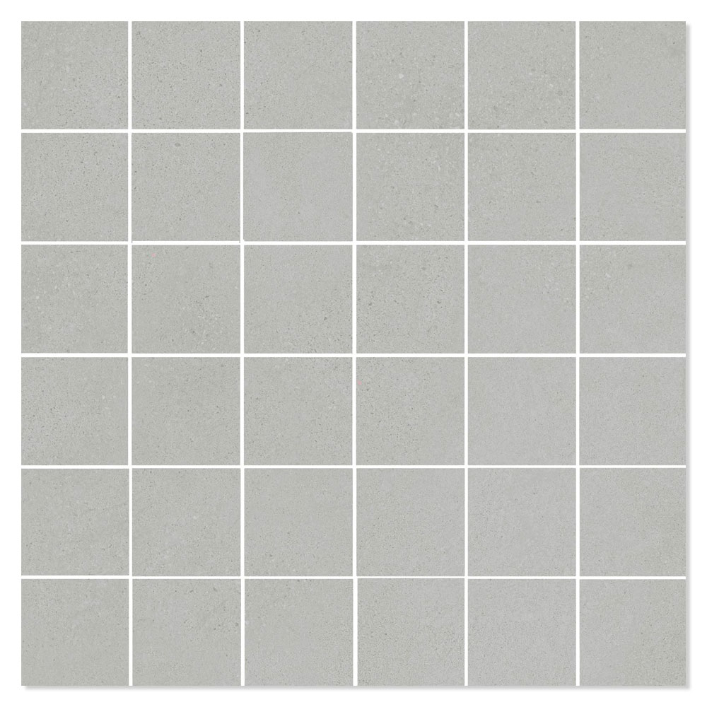 Mosaikkflis Integra Grå Matt 30x30 (5x5) cm